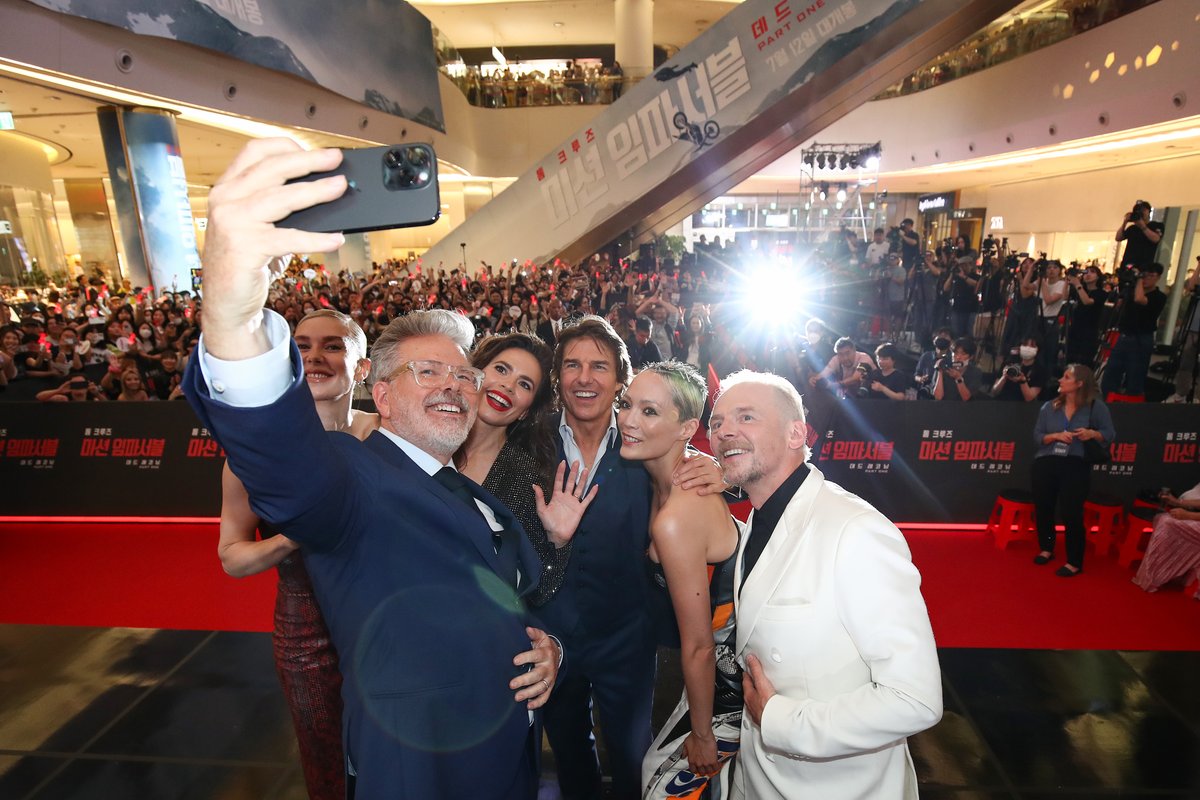I loved being back in Seoul and meeting everyone at the premiere. Thank you for welcoming us & embracing Mission: Impossible.