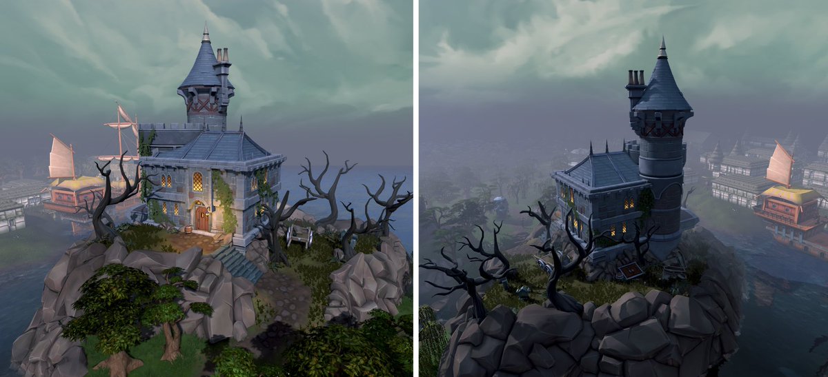 So this gamejam I’ve been overhauling the Necromancer’s Tower near Ardougne. We didn’t have time to do it as part of the new skill and I just couldn’t let something that looked THIS BAD be associated with it 😁