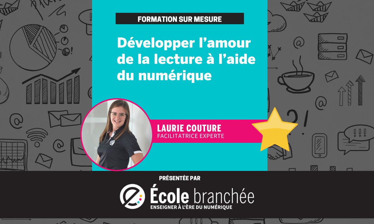 ecolebranchee's tweet image. Formation sur mesure — Cette semaine, l&apos;École Paul-Germain-Ostiguy recevait Laurie Couture qui a donné la formation: développer l&apos;amour de la lecture à l&apos;aide du numérique!

Trouvez la #formation qu&apos;il vous faut dans notre catalogue :
ecolebranchee.com/chercher-forma…
#DevProf