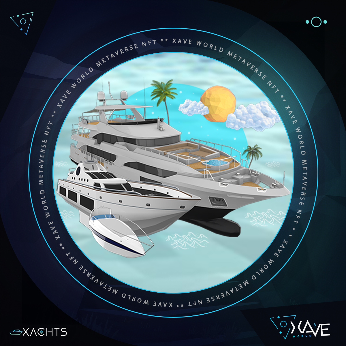The Xachts (#nft) are the most exclusive, elegant, and luxurious way of living and experiences the different panoramic views of the 4 cities which make Xave World #metaverse . 🏞️🛥️

Follow the thread 👇