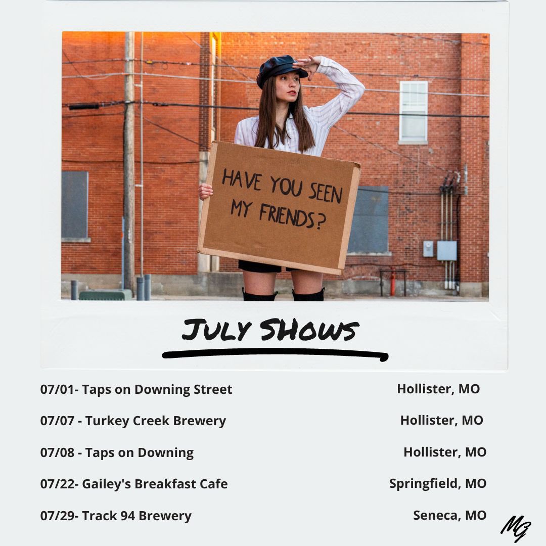 Can’t believe we are already to July ✨ 
Here’s my shows for this month! Hope to see you there so we can sing and dance together 😊 

#singersongwriter #indieartist #indiepop #livemusic #singingsongs #supportlocalmusic