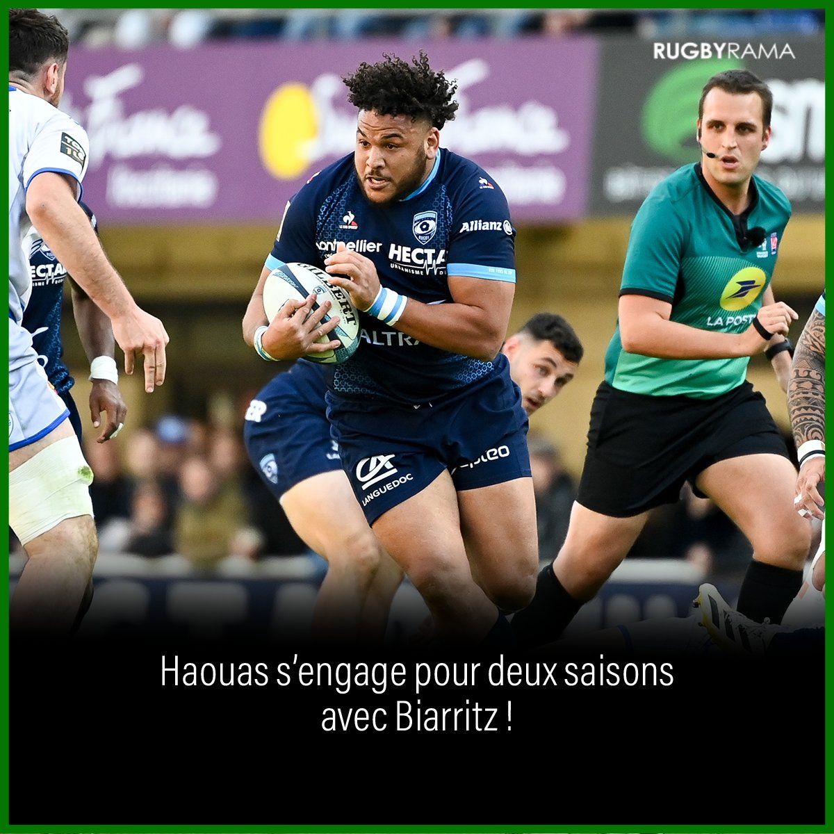 Drapeau Match Biarritz Olympique 2019-2020