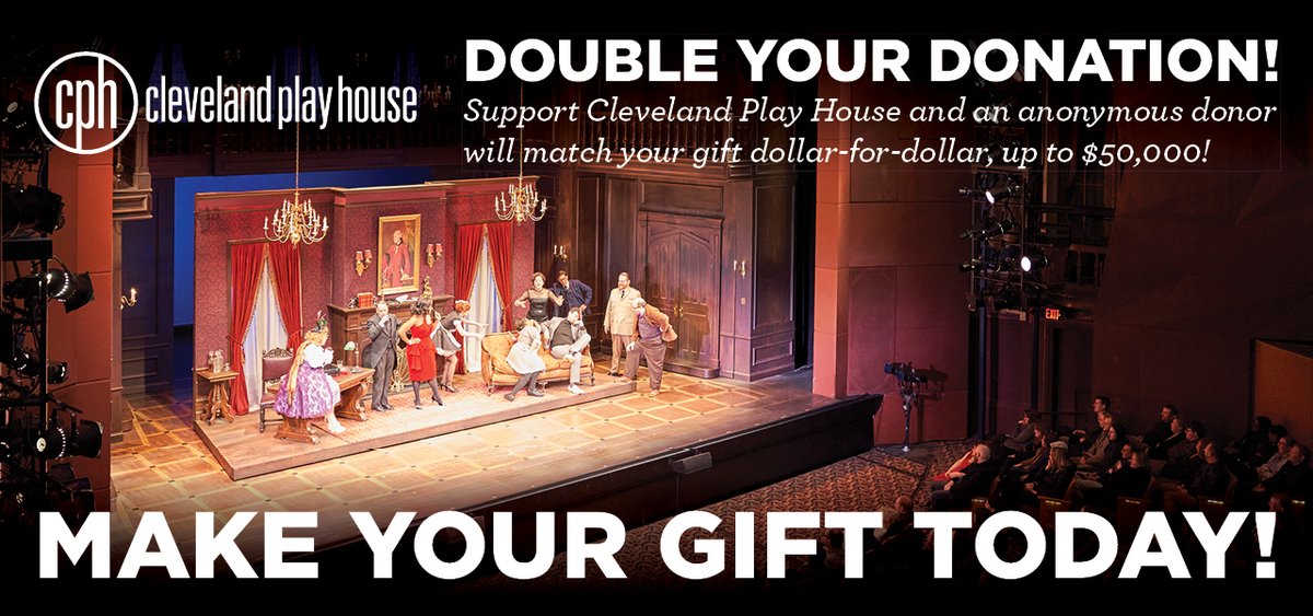 Make a gift and help us finish the year strong!

Make a tax-deductible gift to CPH today and your contribution will be matched dollar for dollar!

Ready to Double Your Donation?
Click the link below!

➡️bit.ly/Donate2CPH

#BeAnArtsHero #AmericanTheatre #ThisIsCLE