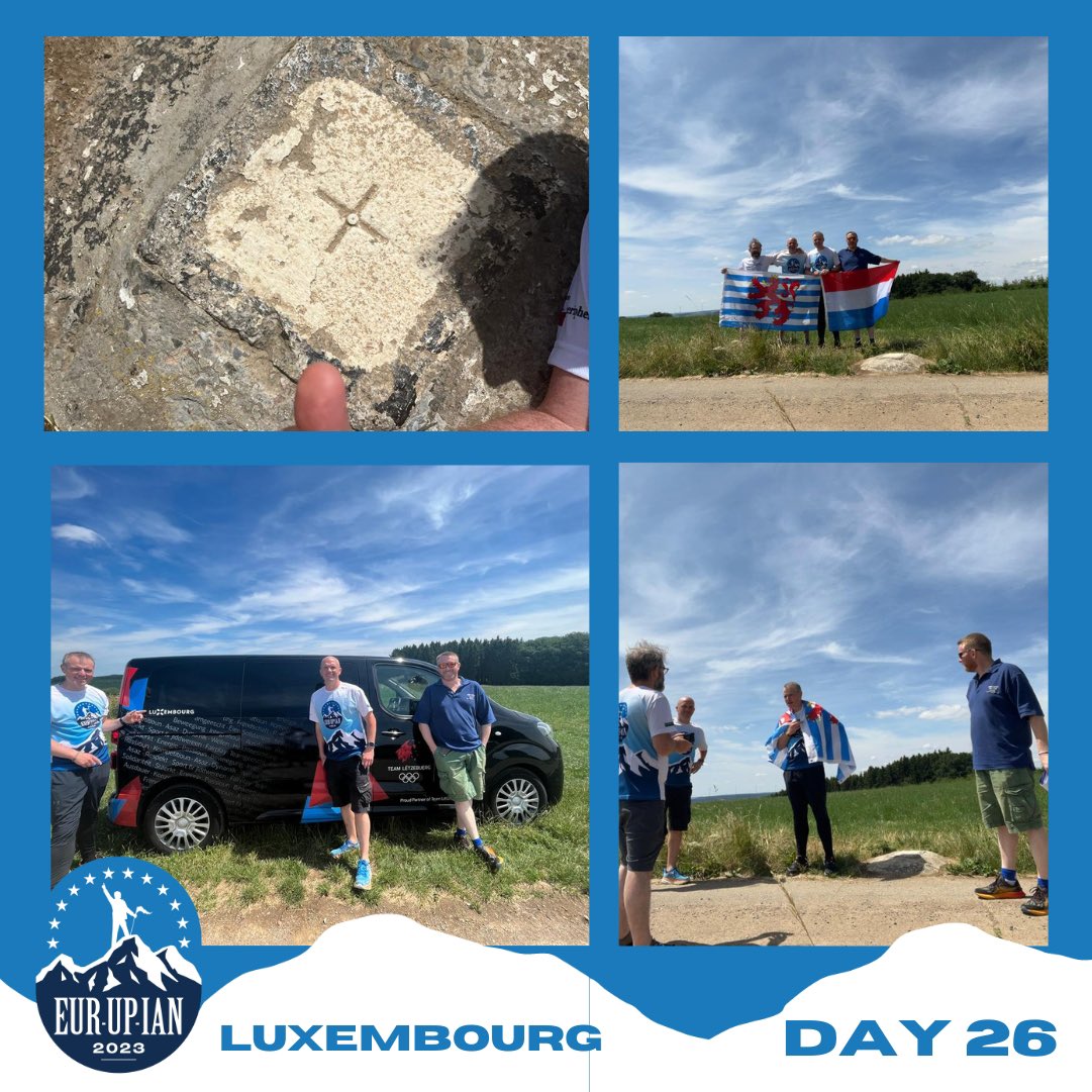 eurupian's tweet photo. Three Peaks, Three Countries, in Three Hours in One Incredible Day! 

Together, we're raising awareness for Early Onset Parkinson's and telling that world  that anything is possible with determination and a supportive community.

#EurUpIan #Netherlands #Belgium  #Luxembourg https://t.co/oPTYJmqiRL