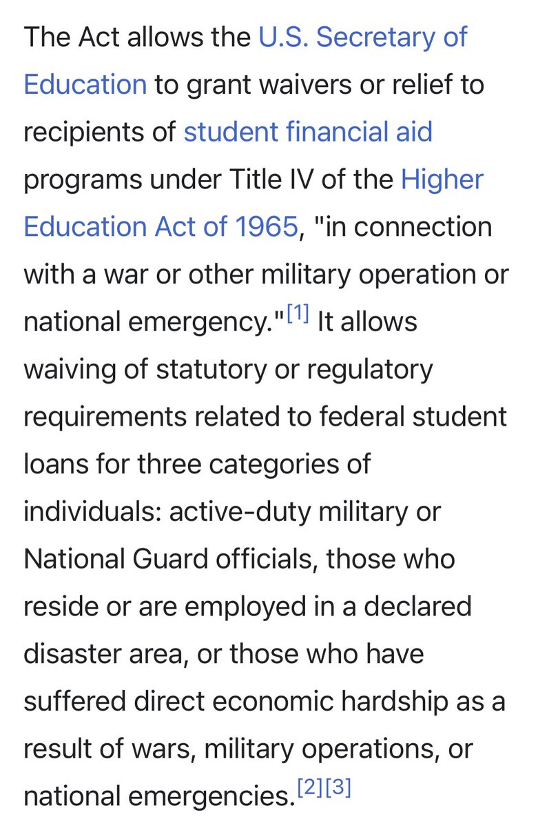 @aNellytics The executive branch should not be able to spend unlimited amounts of money without congressional approval by simply declaring an emergency. HEROES Act it was derived from was to relieve people who fought a war