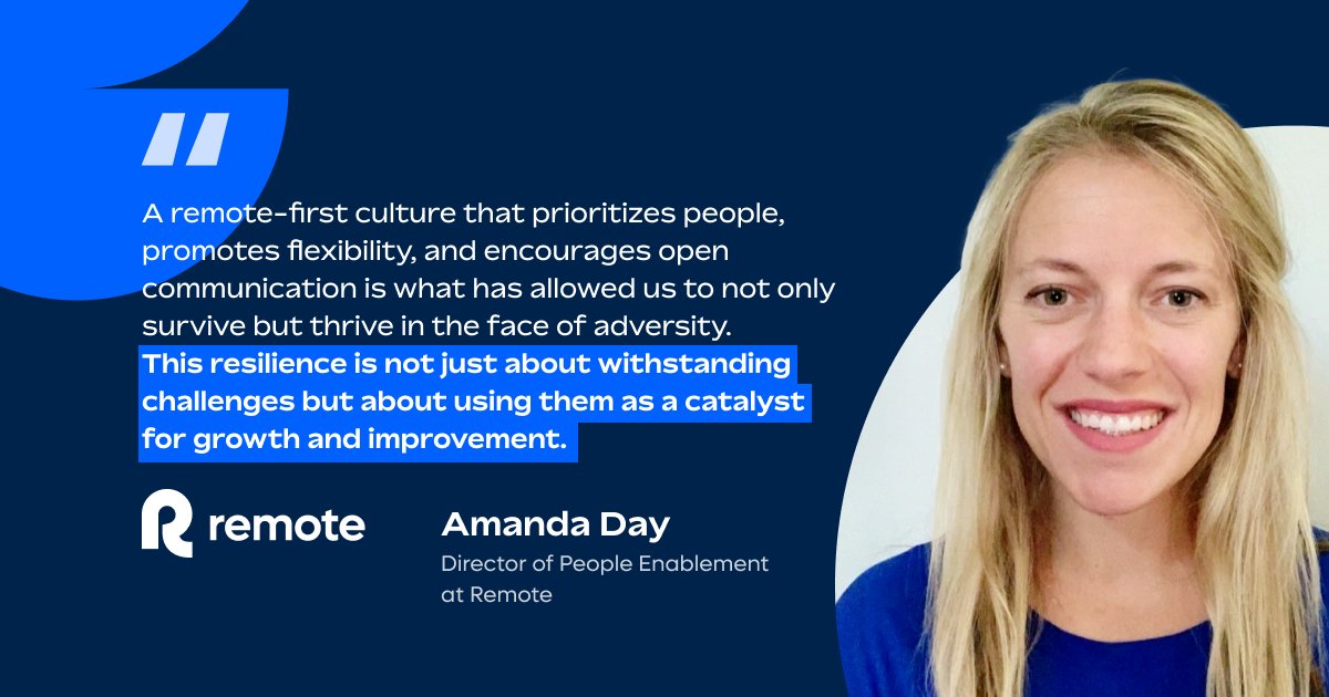 How do you navigate uncertainty in your workplace? Check out this new resource from <a href="/leapsome/">Leapsome</a>, feat. our Director of People Enablement, Amanda Day. 

Learn effective strategies to foster workplace resilience &amp; make a difference in your organization. 💼💪 bit.ly/43TT5ND