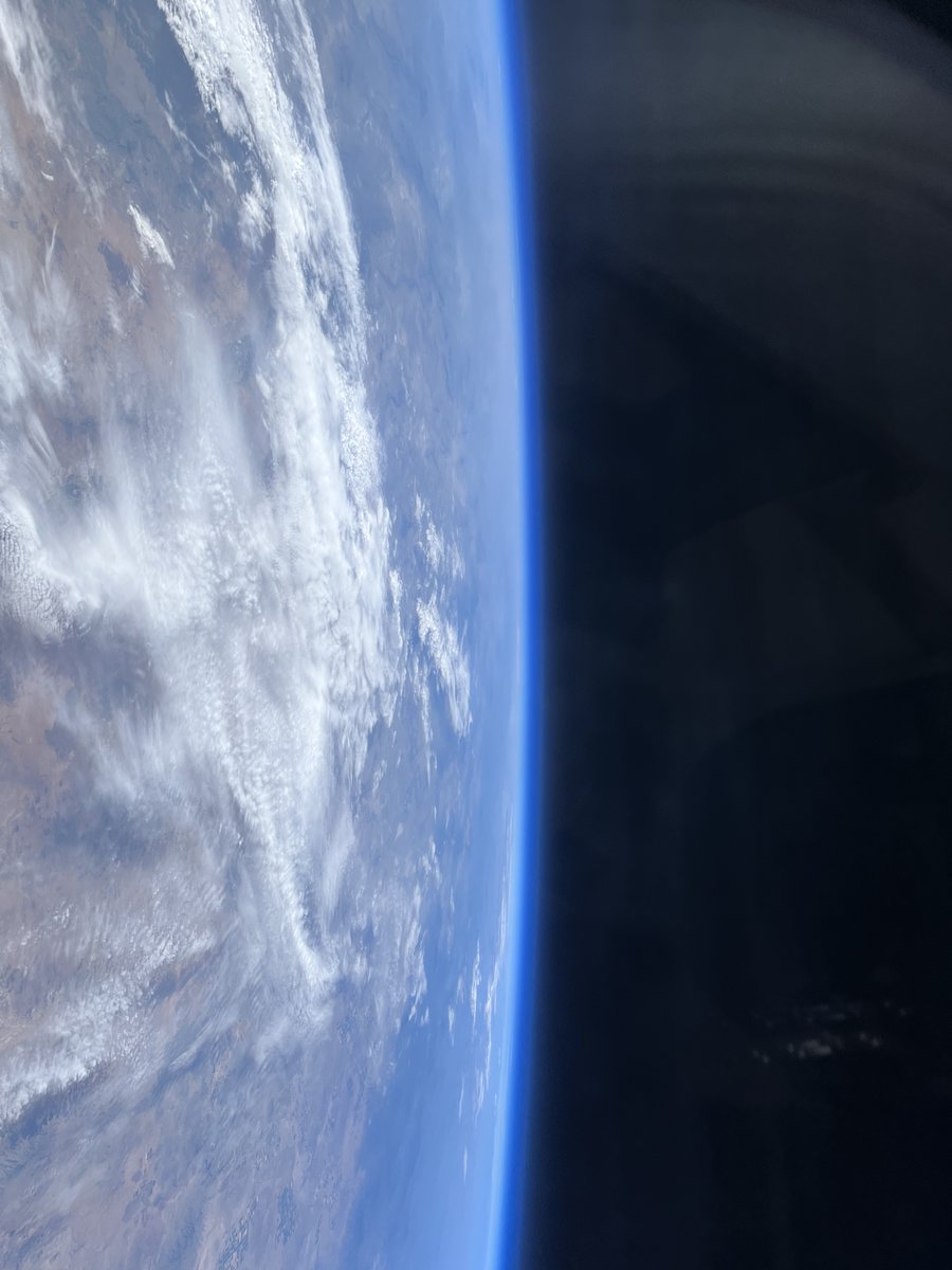 🌏 What we do up there has the power to unlock human potential down here.

📸 A breathtaking view aboard #Galactic01 by Astronaut Instructor Colin Bennett. Watch more from yesterday's spaceflight: virgingalactic.com