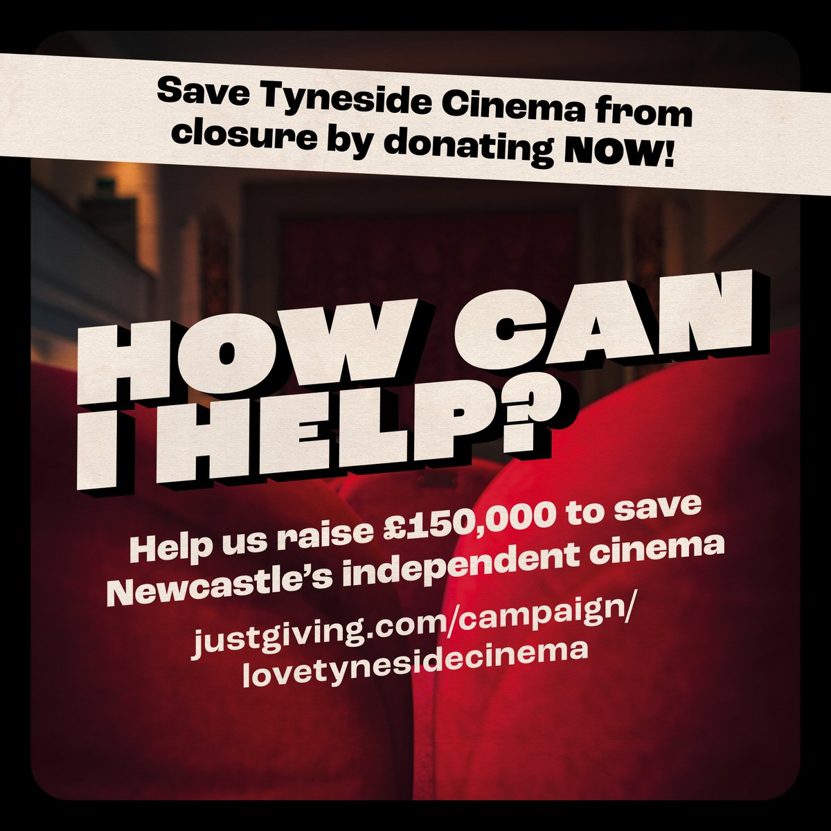 Our campaign has reached £50,000. We are so grateful to everyone supporting the cinema. However, our target of £150,000 is still a distance away and the threat of closure is still a possibility. Please donate so we can continue to bring transformative cinematic experiences.