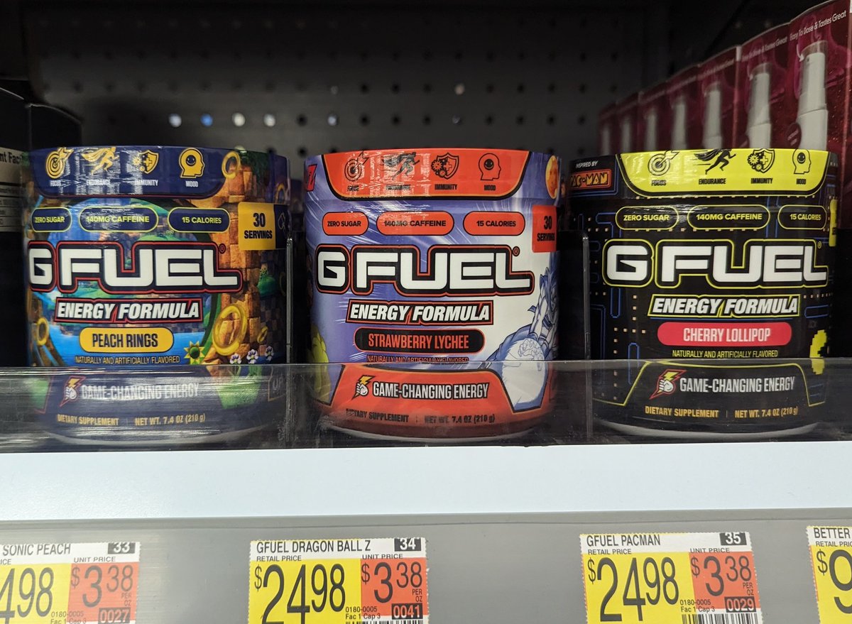 G FUEL® on Twitter "RT Redmist2033 I FOUND THEM! ALL 3 OF THE NEW