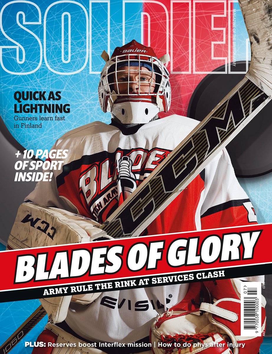 In the July issue: As the Army Blades prove their ice hockey prowess, we drop in on a major Nato ex in eastern Europe, catch up on artillery training in Scandinavia and join Reservists assisting Ukrainian colleagues. See the digital edition here edition.pagesuite.com/launch.aspx?pb…