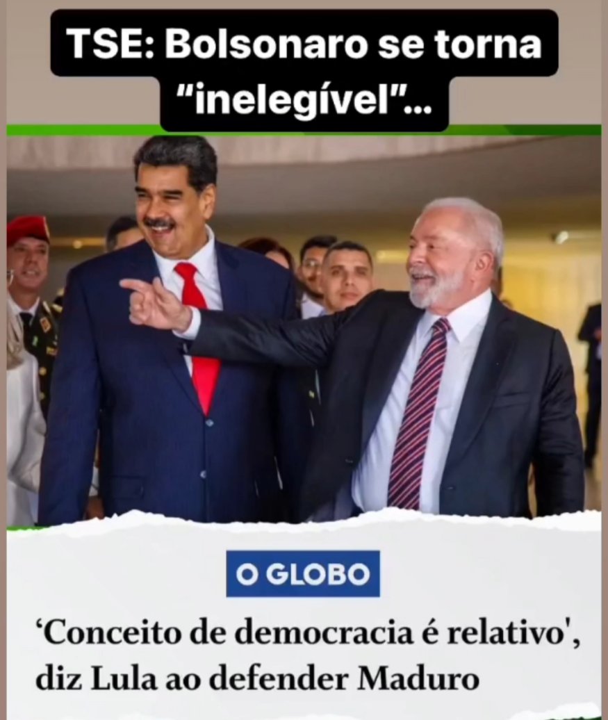 ferpharia's tweet photo. #BolsonaroInelegível ? Caminhos obscuros a esquerda percorreu para tornar essa façanha válida.
Vamos lutar até o fim #juntocombolsonaro sempre!!!! https://t.co/coLaXKTuOo