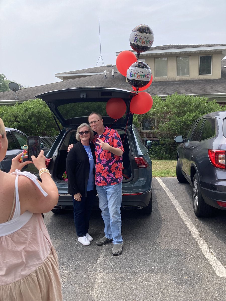 One Final Clap Out! Join me in wishing Dr. Stefankiewicz and Mrs. Amato the very best in retirement. #SpartanLegacy