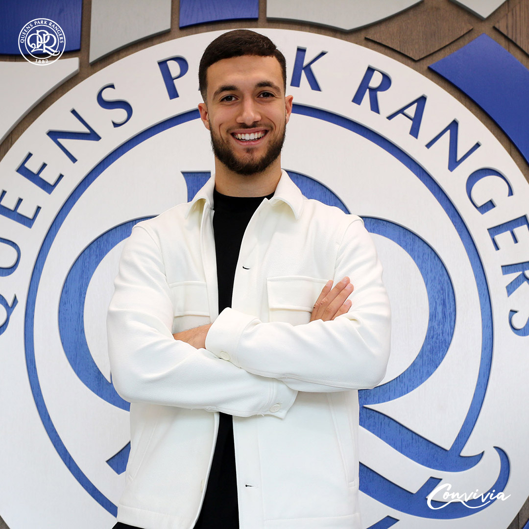 QPR's tweet photo. 🤗 Bienvenue. 

@ZiyadLarkeche ✌️

#QPR | #EFL https://t.co/31BqSv3kVw
