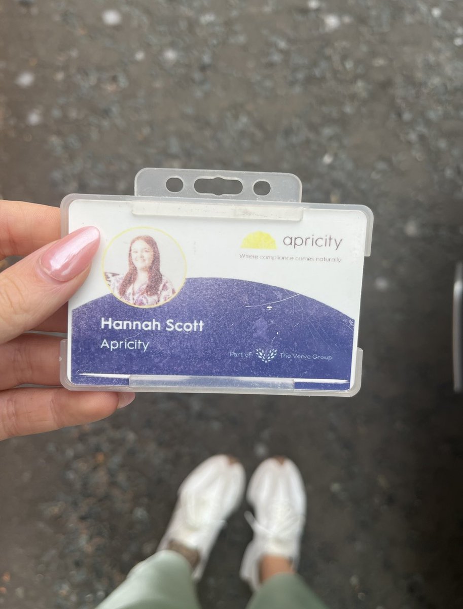 ApricityHannah's tweet photo. As some of you may know, today was my last day at @GroupVerve 

I started at Apricity Compliance over 5 years ago and I’ve had the pleasure to work with so many people over the years. I will miss you all massively ❤️

Onto the next adventure ✨ https://t.co/mFO4GDMz4G