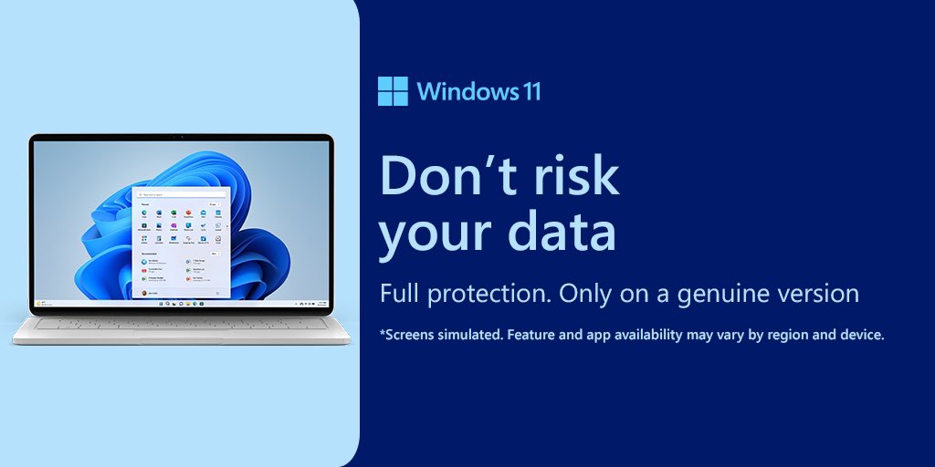 Genuine Windows PC 🆚 Non genuine software

The benefits a customer can unlock if they purchase genuine software.

🎙️: bit.ly/W11redM

#PodcastByRedington #Windows11 #Microsoft