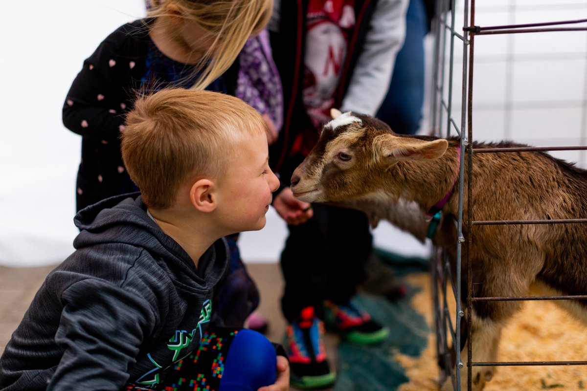 Yes, there was a goat at Lincoln Earth Day 2023.  #LNK