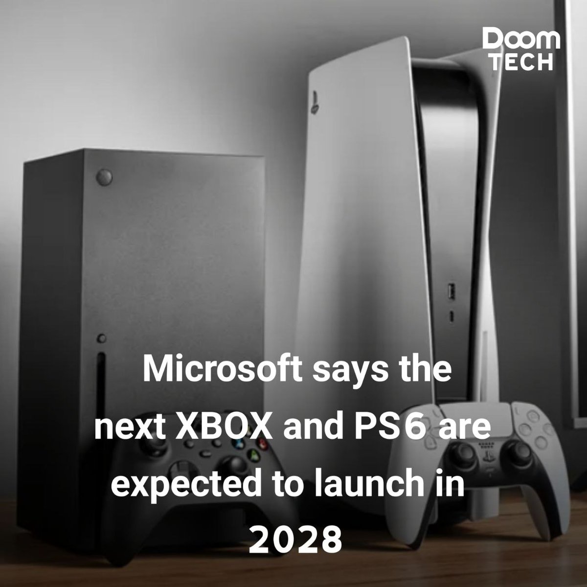 DoomTechNews's tweet image. Microsoft is reportedly looking to release their next Xbox console and PS6 in 2028, according to court filings. 

In other news, Sony has said it plans to withhold information about the PS6&apos;s whereabouts from Activision if the Microsoft buyout goes through.

#Xbox #PS6 #DoomTech