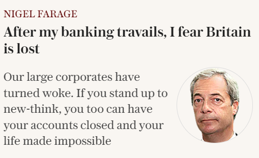 rolandmcs's tweet photo. Farage should not be leaving Britain because of bank account problems; he should be leaving because he is the guiding spirit of a Rightist Brexit that has utterly failed (and he said he'd leave if it did fail).

Don't let the door hit you on the way out. https://t.co/yqYAwTXa5r