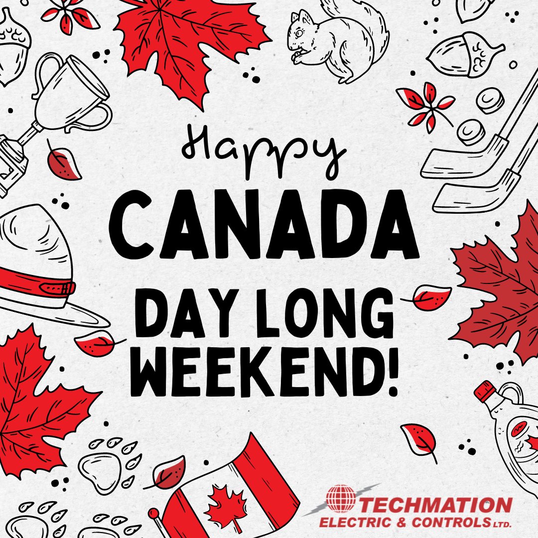 Tech_mation's tweet image. Happy Canada Day long weekend! Let's celebrate in red and white today in honour of our great nation. Wishing everyone lots of sunshine and happiness as we come together to celebrate this special holiday. 🍁

#CanadaDay #CelebrateCanada #techmation