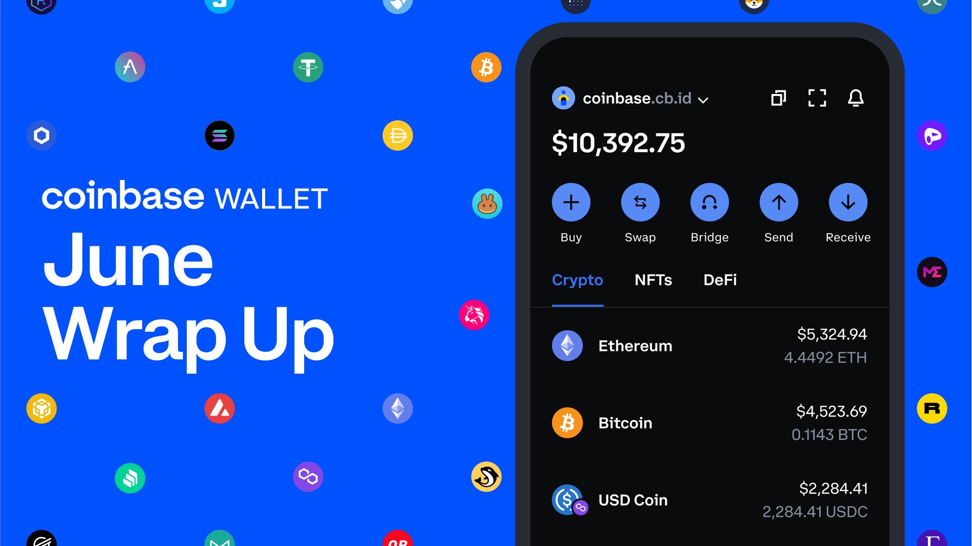 Coinbase Wallet 🛡️ on Twitter: "See all that launched in June 📆 Monthly