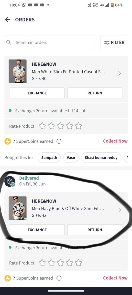 ShasiKumarRedd5's tweet image. Hey @myntra, disappointed with my recent order! Received the wrong size and it's such a hassle. Can't believe this happened. 😡 Can you please fix this and ensure such mistakes don't happen again? #CustomerService #WrongSize #Disappointed