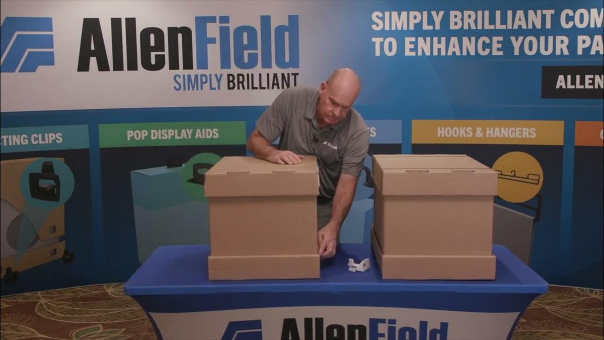 AllenField's tweet image. Experience the ultimate efficiency in packaging and transit with Allen Field Box Connecting Clips. Witness the performance of our Box Connecting Clips in action through our demonstration video below.
bit.ly/3N8C0bo 
#BoxConnectingClips #BoxFasteners #SimplyBrilliant