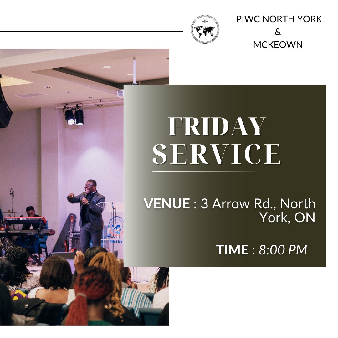 PIWC_NorthYork's tweet photo. We invite you all to the last Friday Worship Service for the month of June. We will be joining our McKeown family, don’t miss out and see you tonight at 8:00 PM 
📍3 Arrow Rd., North York, ON.
.
.
.
#fridayservice #word #worship #eveningservice #fellowship #PIWC https://t.co/iqWfJh9yDE