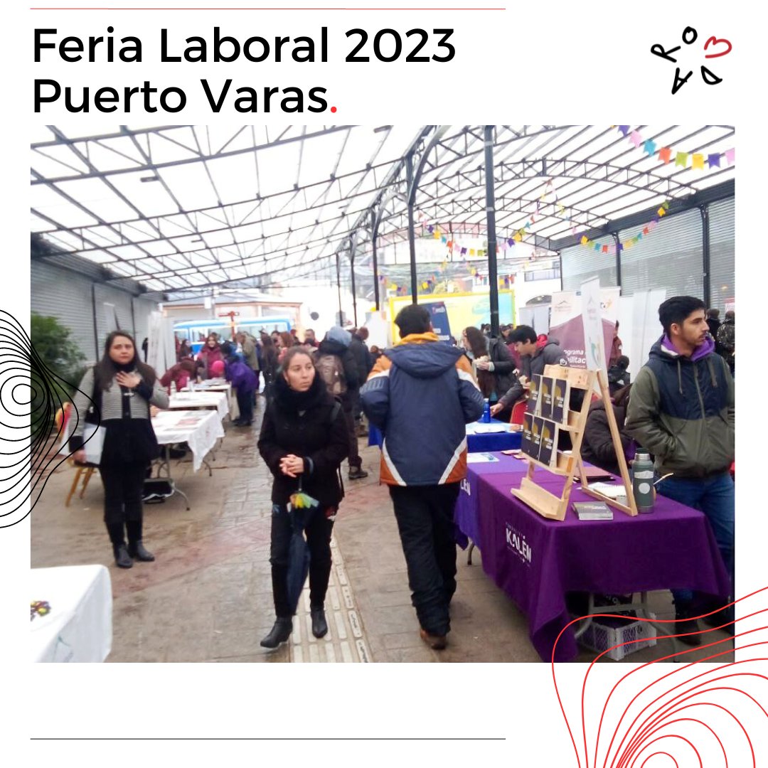 Algunos momentos de ayer en la #FeriaLaboral 2023 en #puertovaras en la que estuvimos presente. Enhorabuena a <a href="/muniptovaras/">Municipio Puerto Varas</a>, OMIL de Puerto Varas, Escuela diferencial ASPADEP, la Casa de acogida de la discapacidad y el Servicio local de educación de Llanquihue por esta iniciativa