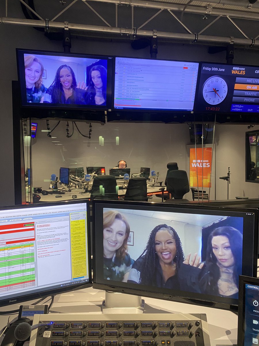 Live now on <a href="/BBCRadioWales/">BBC Radio Wales</a> speaking to <a href="/DavidGrundy/">Gwylioddimcyfrannu</a> are the <a href="/Sugababes/">Sugababes</a> 🌟

Listen on <a href="/BBCSounds/">BBC Sounds</a> ⚡️