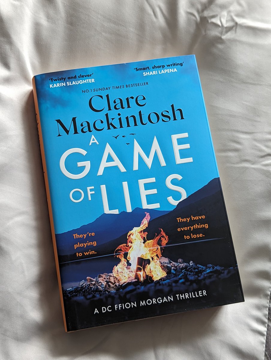 Thank you so much @Bookish_Becky for sending me a copy of #AGameOfLies by @claremackint0sh! Can't wait to read it 😄