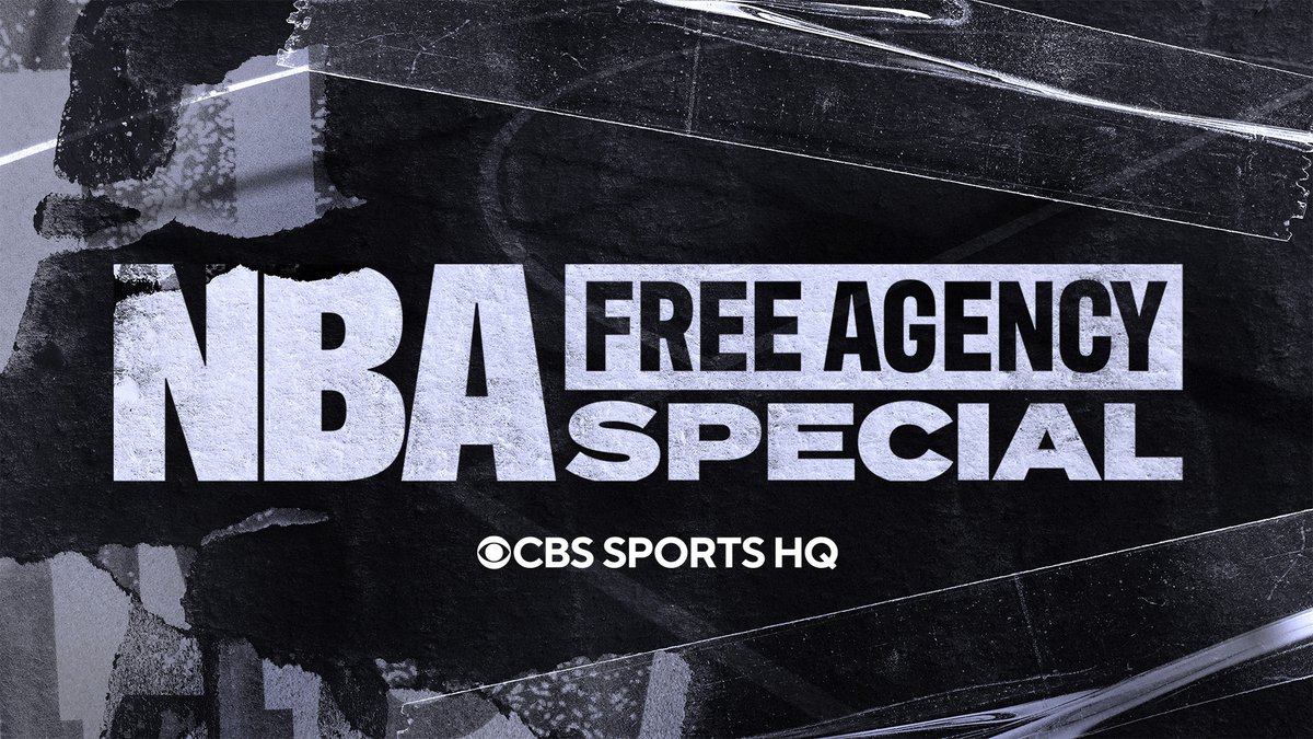 Make CBS Sports HQ your one-stop shop for all your NBA Free Agency news. Coverage begins streaming live tonight at 5pm ET on cbssports.com/watch/live