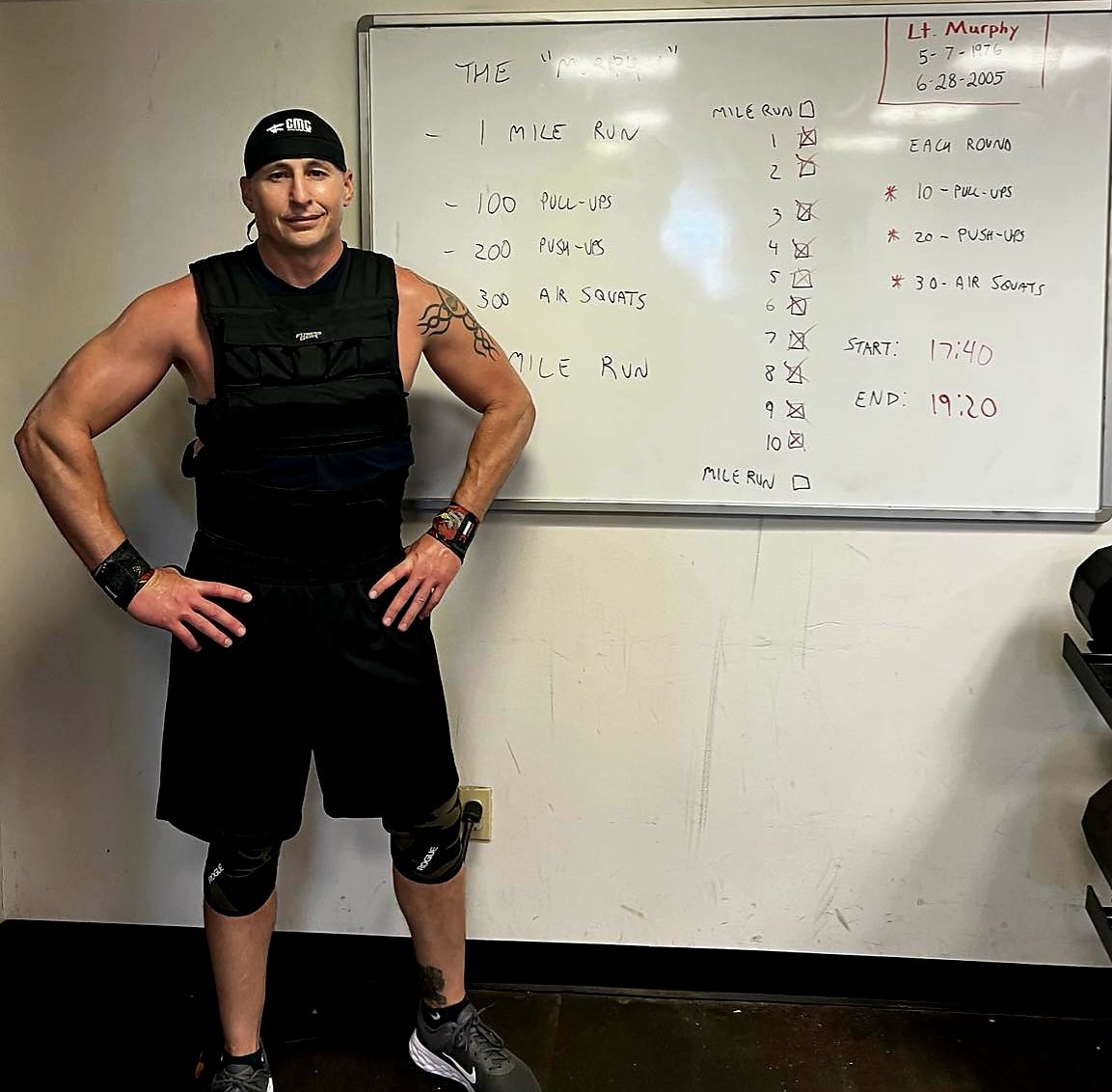 I finished my first "Murph".