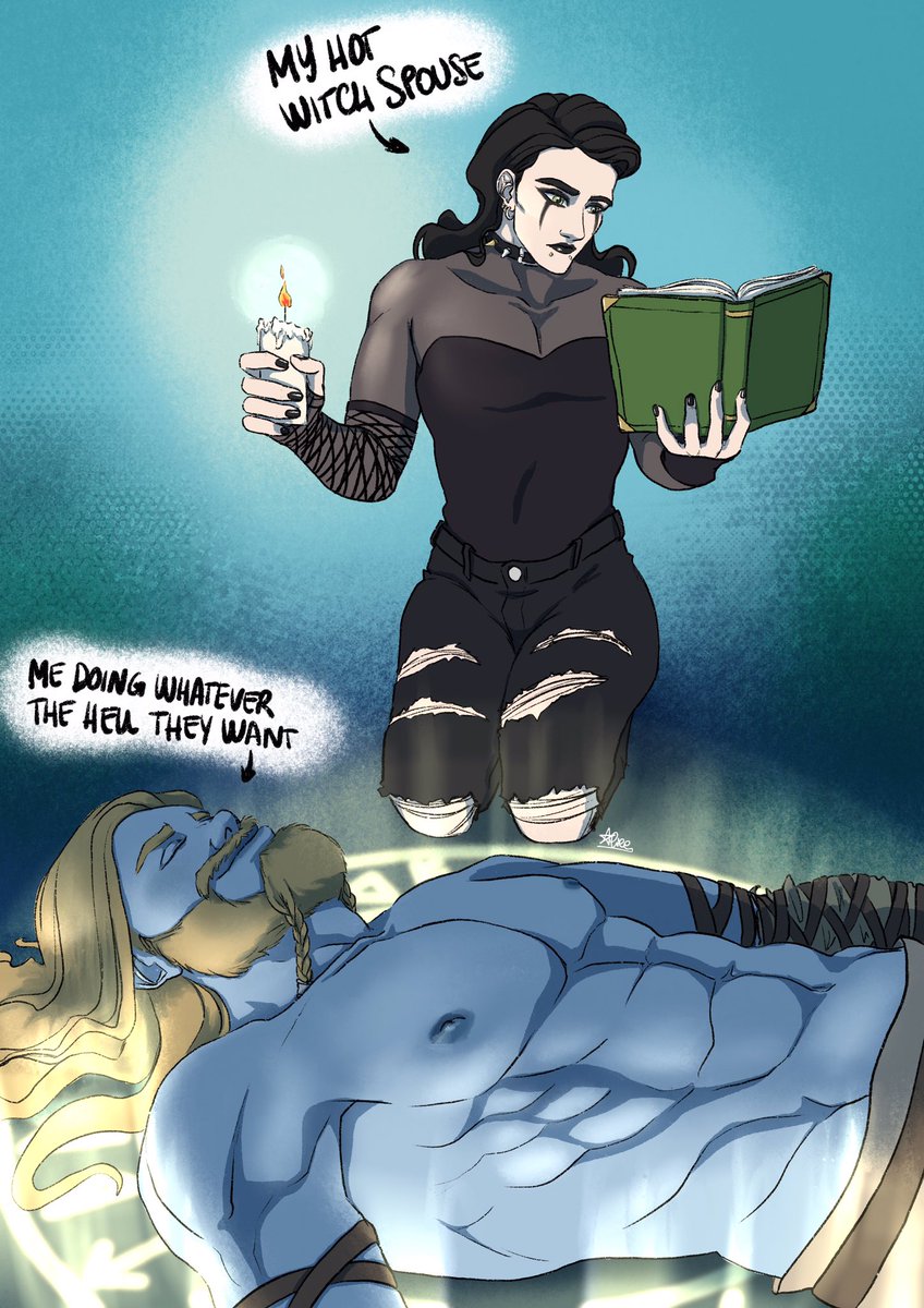 Meme time with the hot witch wife #thorki