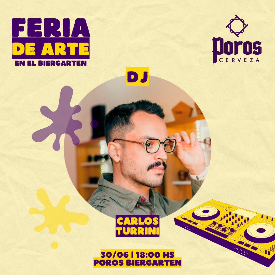 Poros Cerveza 🇵🇾🍻 (@poroscerveza) on Twitter photo Dj Turri en la casa
<a href="/carlosturrini/">Carlos Turrini</a>
Nuestro amigo de la casa esta listo para subir al escenario 😎🔥
🎧 Dj Turri en la casa
<a href="/carlosturrini/">Carlos Turrini</a>
Nuestro amigo de la casa esta listo para subir al escenario 😎🔥
🎧