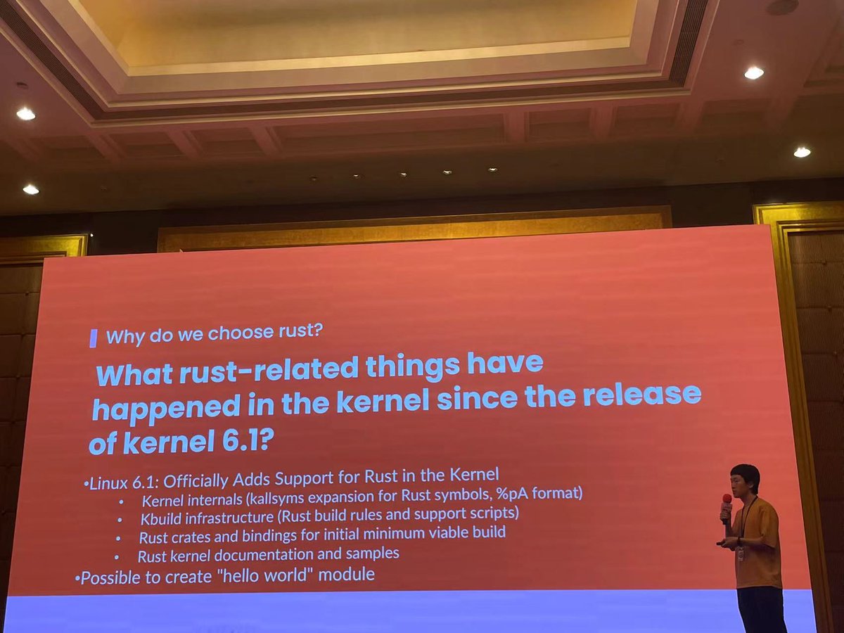 DataverseOS's tweet image. We were at @RustChinaConf 2023 #rustcc! 🤗Great to attend this super tech conference and support as a sponsor.

: We hosted our workshop to discuss the DID for decentralized internet, and shared insights on web3 data OS with talents who focus on #linux kernel and database🚢