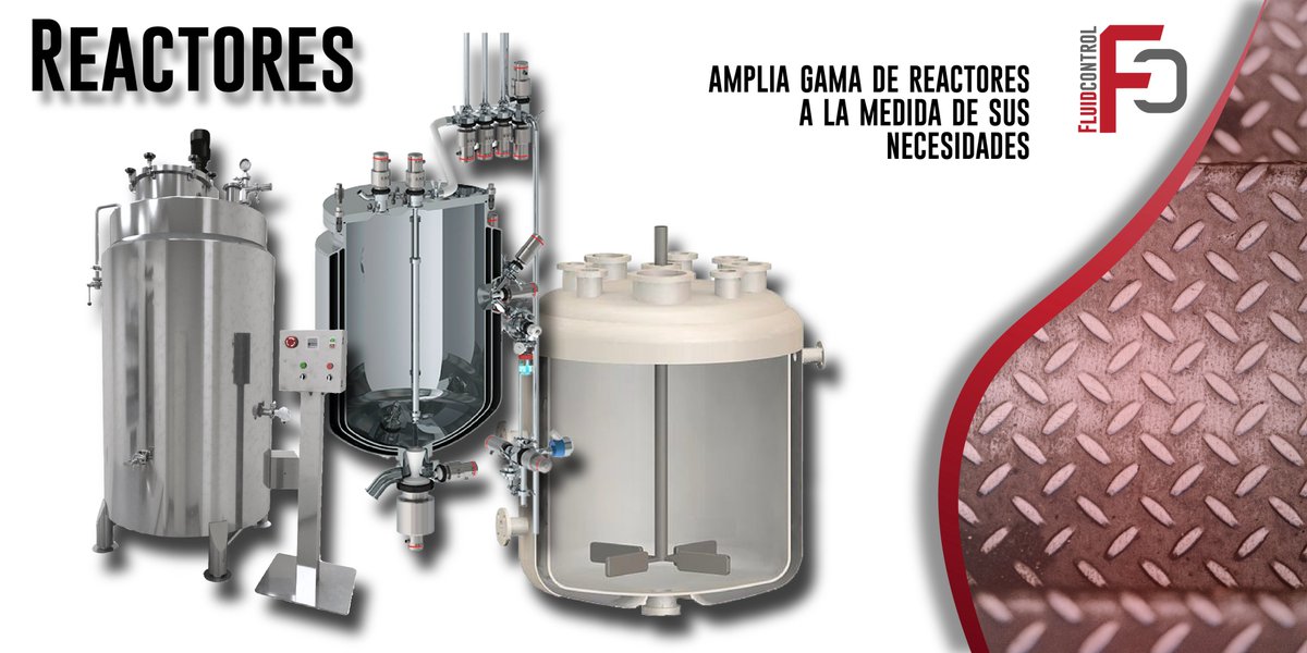 Fluidcontrol's tweet photo. Cuando se trata de #reactores se trata de #Fluidcontrol ya que somos aptos para crearlos con los más exigentes requisitos de nuestros clientes. Somos tu mejor #socio confiable en el campo de la #pailería sanitaria especializada. Nuestra meta es ofrecerte soluciones, que fluyen... https://t.co/oKjcTsvrZq