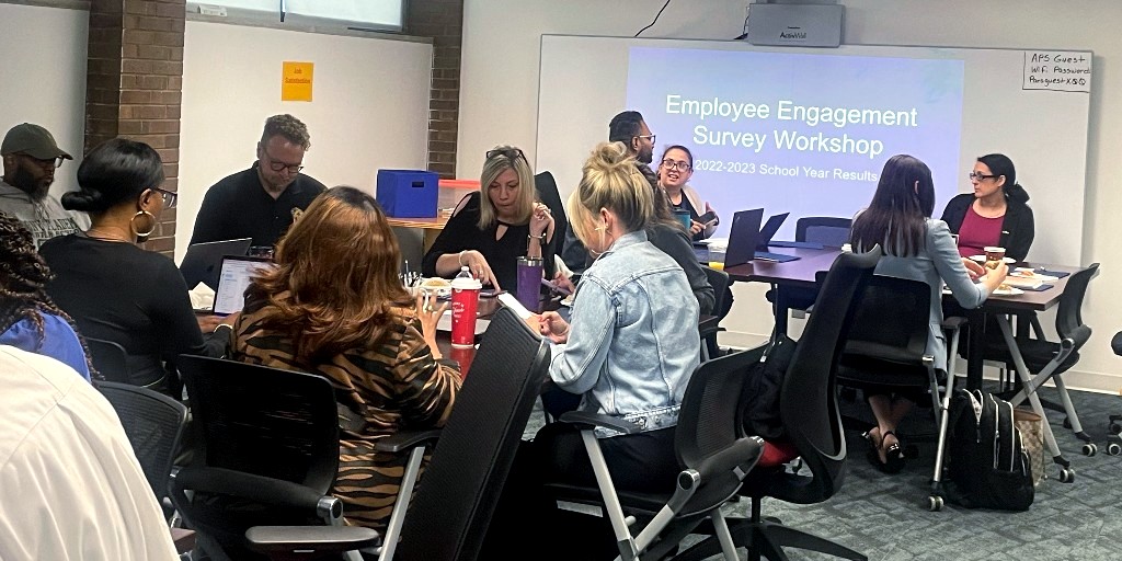 ParadigmSchools's tweet image. 🌟 Investing in our staff's success is a top priority! In a recent weekly #employeedevelopment session, we analyzed employee engagement results, fostering a committed team dedicated to equity and excellence in education for our scholars. #EducationMatters
