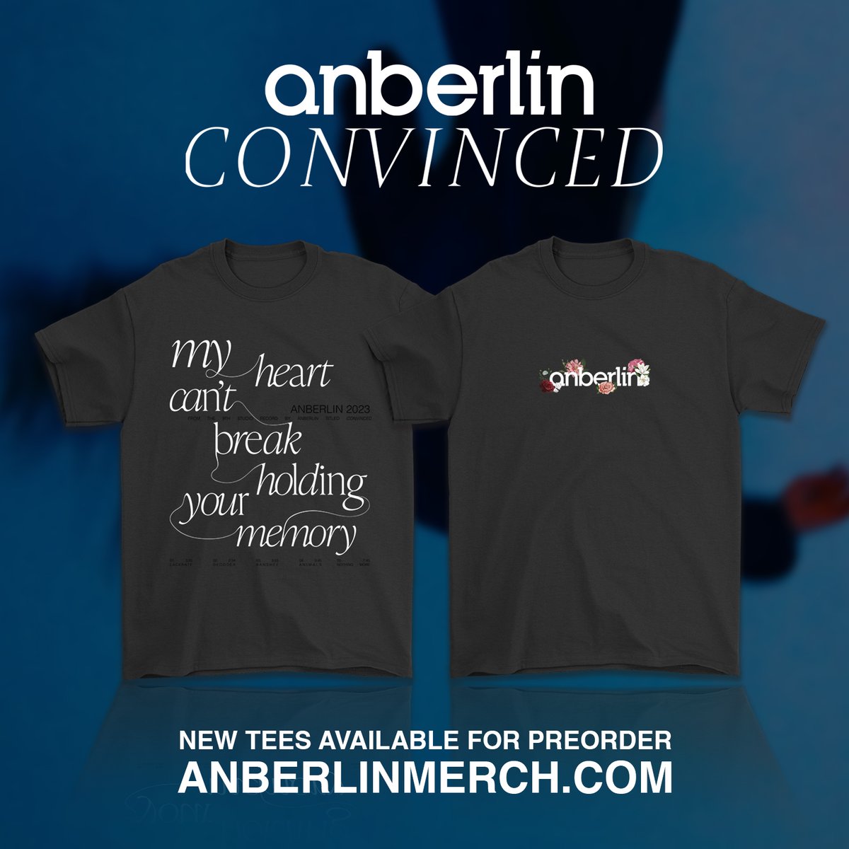 NEW EP OUT NOW.
anberlin.lnk.to/convinced

NEW VINYL VARIANTS AVAILABLE TO PRE-ORDER NOW. LIMITED QUANTITIES.
bit.ly/preorderconvin…

NEW SHIRTS IN ANBERLIN STORE.
anberlinmerch.com
