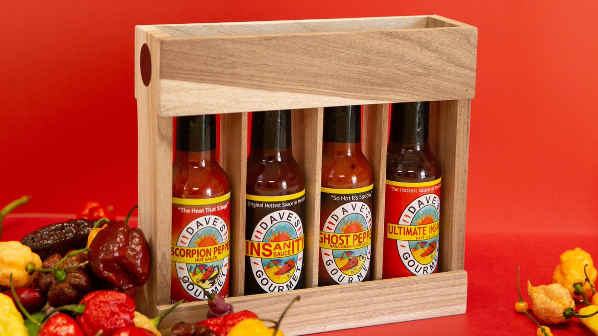 A perfect additional #spice for any hot dog is hot sauce! Check out @davesgourmetllc hot sauces for #NationalHotDogDay to add a new favorite to the #cookout!