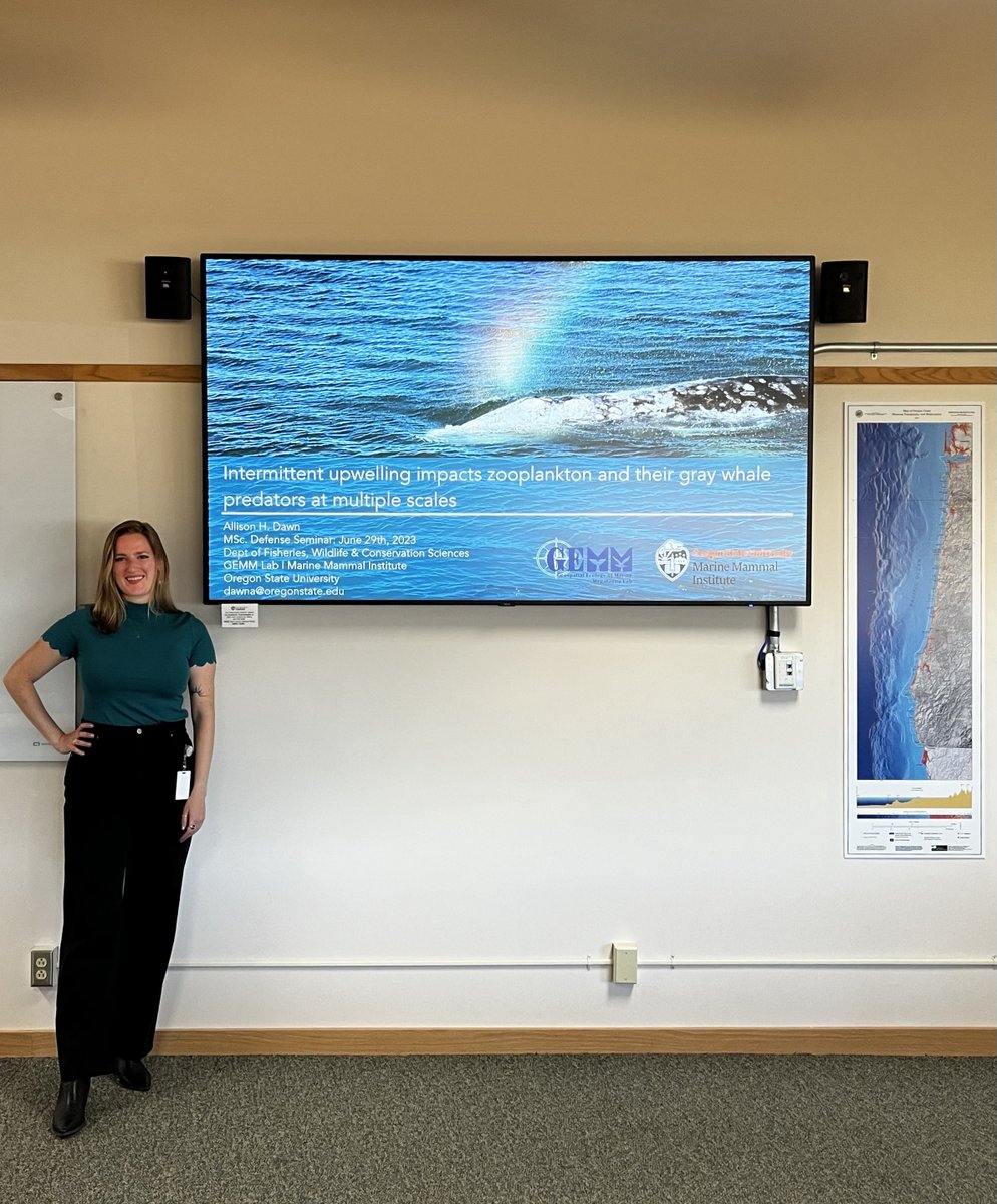 Feeling immense #firstgen pride after a successful MSc defense yesterday. So thankful for my @GemmLabOSU family for supporting me on this journey.
