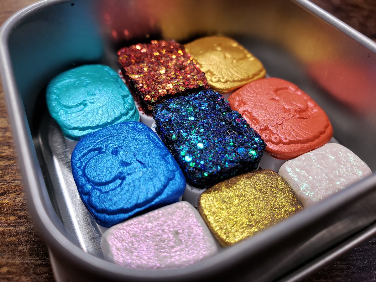 ScarletNymph's tweet image. July's Goddess Palette is Isis! Enjoy!

etsy.com/listing/138035…

#handmadebyme #scarletnymphdesigns #etsyseller #july #isis #isisgoddess #isispalette #watercolor #glitterpaint #glitter #watercolorpaint