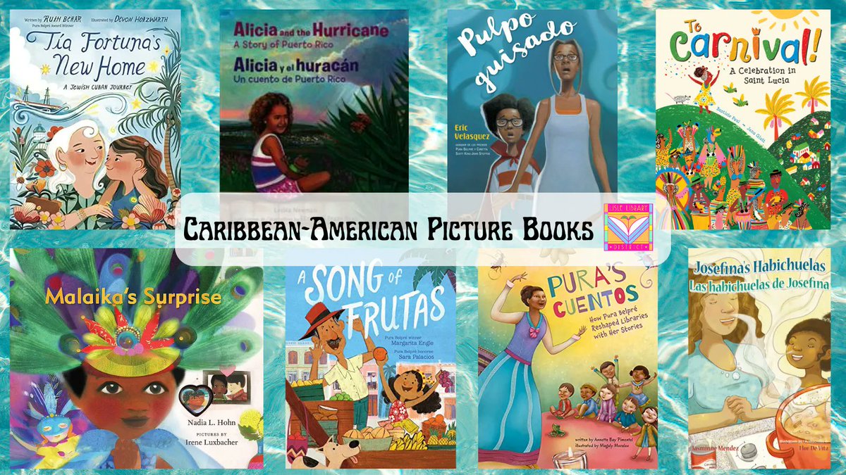 The child[ren] in your life can learn more about Caribbean-American life and culture with these picture books: bit.ly/42OfU3K. @ruthbehar @lesleanewman @ericvelasquezny @baptistepaul @nadialhohn @margaritapoet @AnnettePimentel @jasminnemendez