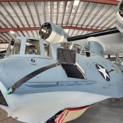 AHMuseum's tweet image. See the latest update photos on the epic restoration in Florida of our Consolidated PBY-5A Catalina BuNo 2459, the earliest PBY that will be flying and a 3.5 U-Boat kill veteran of the Battle of the Atlantic. ahmus.me/2459   
#usnavy #wwii #pbycatalina #navalaviation