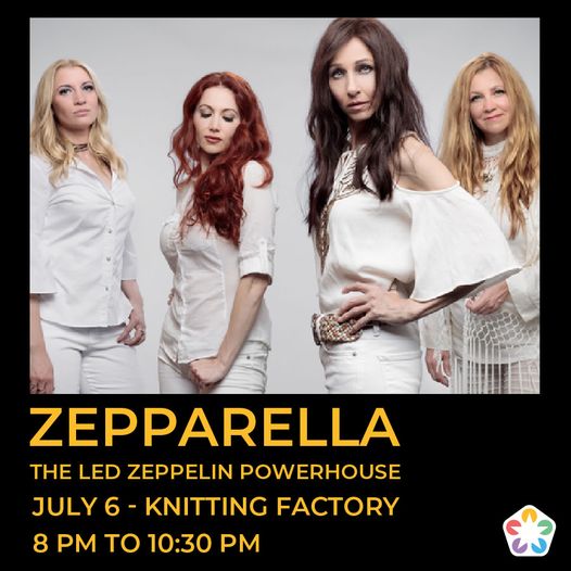 This incredible all-female Led Zeppelin tribute band is here to take you up the stairway to heaven. Check them out at Knitting Factory on July 6th! #spokanelivemusic #spokanemusic #spokanerock #spokanerocks #spokaneconcerts #thingstodoinspokane