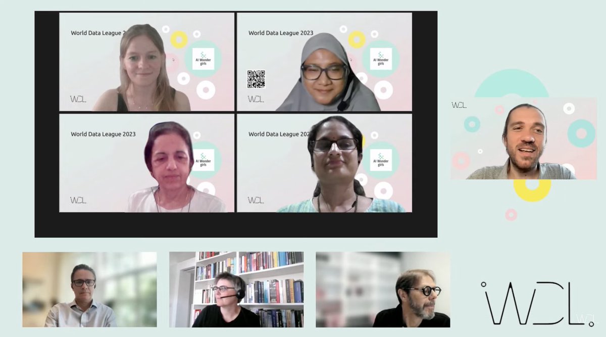 worlddataleague's tweet photo. And that's it! 👏🏼 All 5 finalist teams have presented their solutions to the #WorldDataLeague Finals challenge, and we're now on a short break while our Grand Jury deliberates.

The Q&amp;A was nerve-racking 😬 but all the teams did a solid job defending their solutions and ideas! 😎 https://t.co/uGoEeRXI8s