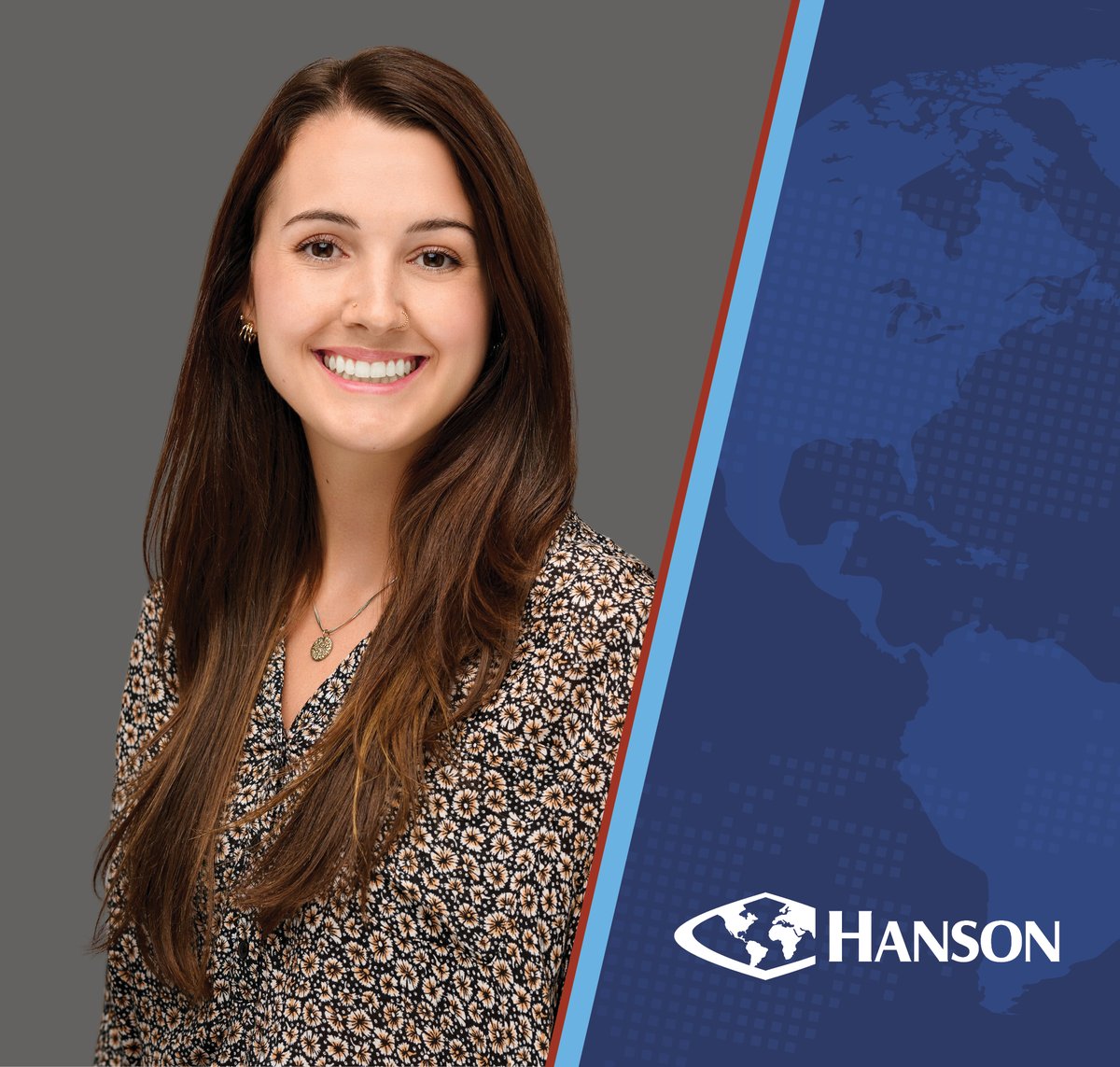 #Hanson welcomes Jordan Duck, an #aviation civil designer. “Aviation provides a unique opportunity to work in multiple subfields of civil engineering, and I am excited to continue learning,” she said. Read more about Jordan: loom.ly/s_sW1iY.