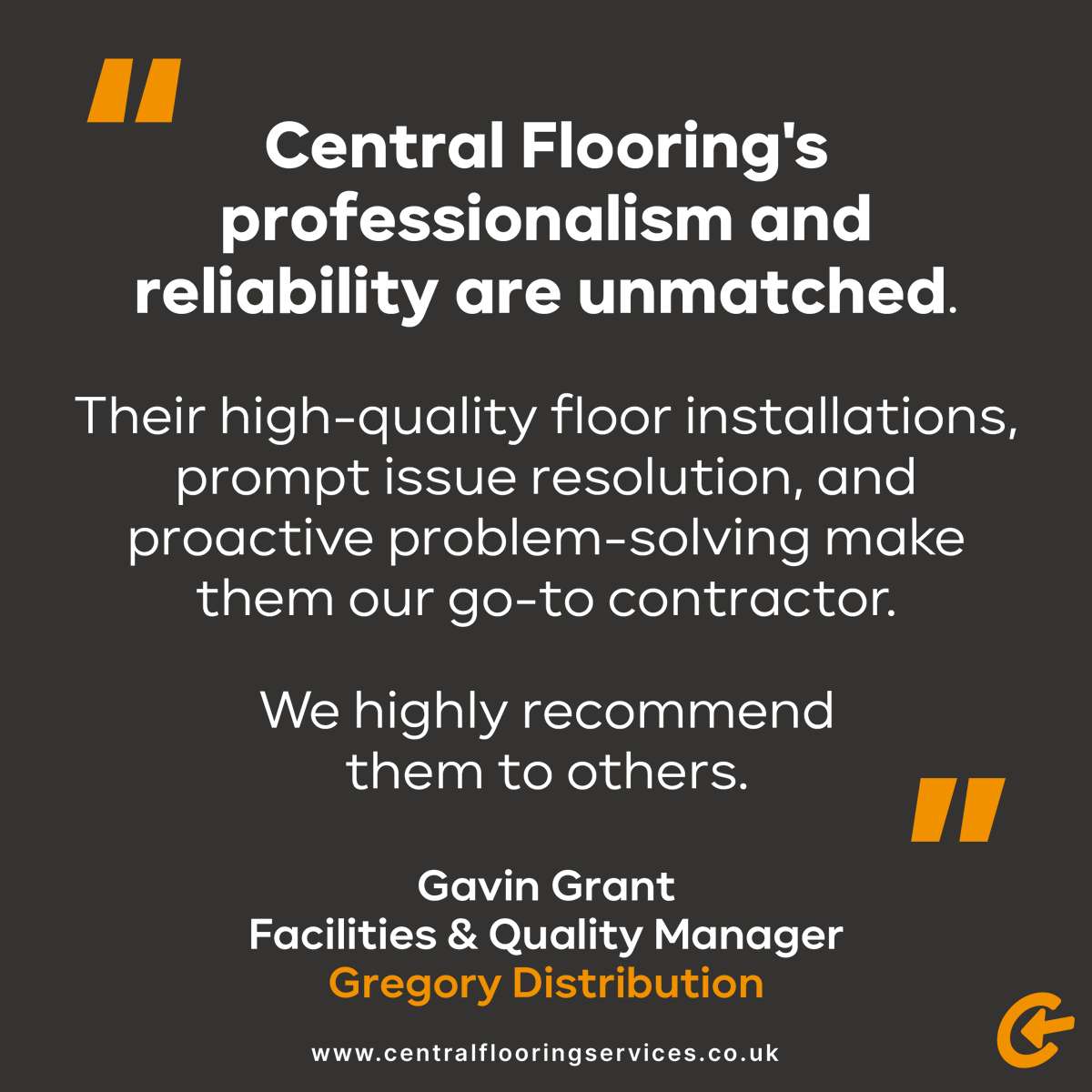 Gregory Distribution is a privately owned logistics business. Specialising in moving finished goods and raw materials, Gregory’s has been trucking the length and breadth of Britain for more than 100-years. 🚚🇬🇧

#CentralFlooring #ResinFlooring #Logistics #GregoryDistribution