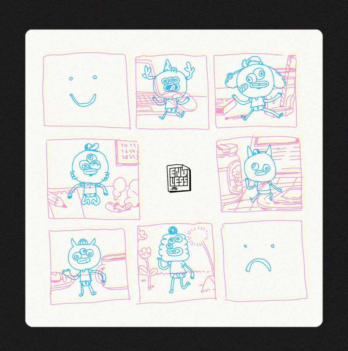 🖨️ ENDLESS ARTWORK MACHINE tweet media