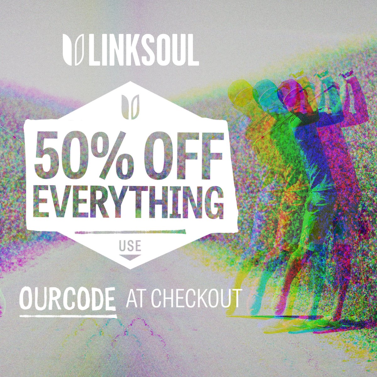 linksoul's tweet image. TODAY ONLY. 50% off everything. 
Use code OURCODE at checkout. 
**USA orders only**  linksoul.com/collections/li…