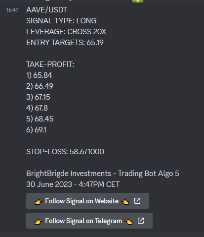 BrightBridgeINV's tweet photo. 🚀 Skyrocketing success! 

Yep, this was detected by our trading bot AGAIN

As usual all proof is shown.
Monthly stats are posted every month in discord PUBLICLY

https://t.co/B4AEjwCp7B

#Cryptosuccess #tradingbot #SuccessfulTrading #BrightBridgeInvestments https://t.co/ThaHXXWjcT